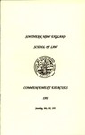 Commencement Program: May 30, 1992 by Southern New England School of Law