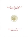 Commencement Invitation: June 10, 1995 by Southern New England School of Law