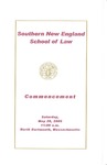 Commencement Program: May 28, 2005
