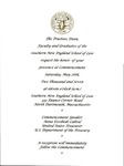 Commencement Invitation: May 26, 2007