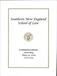 Commencement Invitation: May 24, 2008