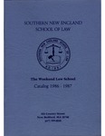 1986-1987 Weekend Course Catalog