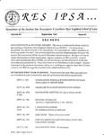 Res Ipsa...: September 1991 by Southern New England School of Law